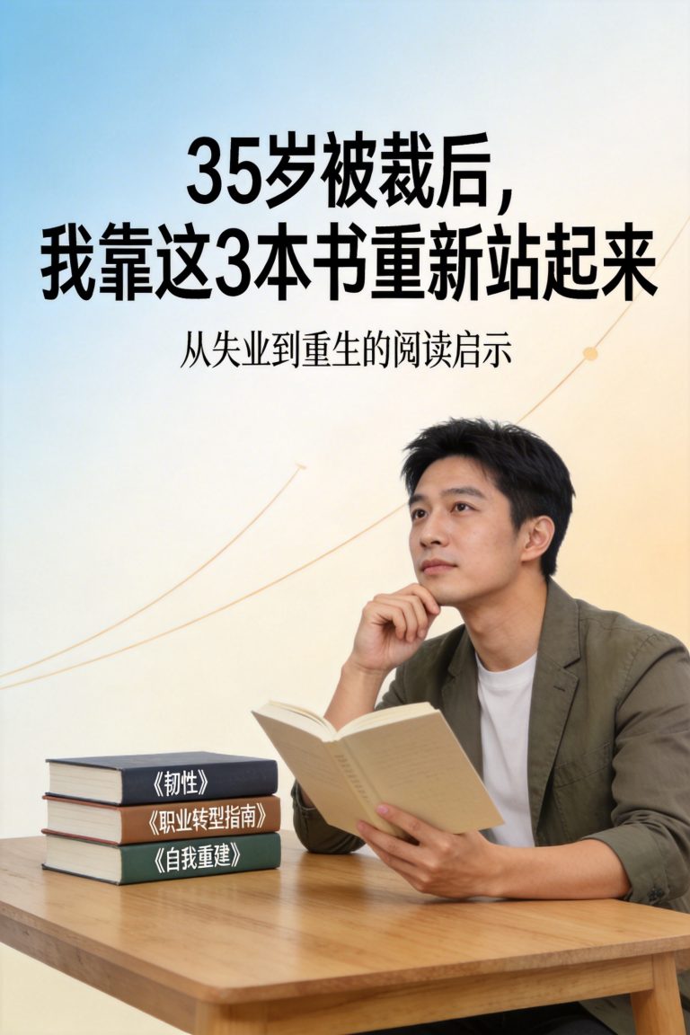 35岁被裁后，我靠这3本书重新站起来