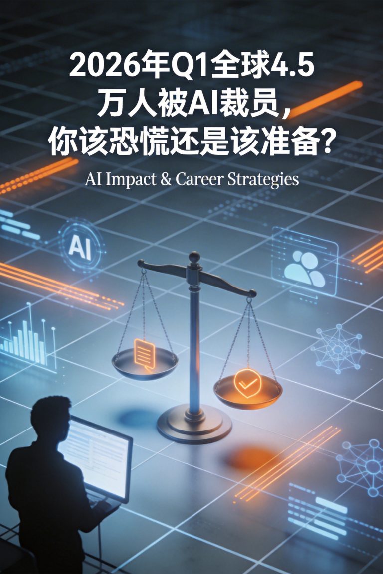 2026年Q1全球4.5万人被AI裁员，你该恐慌还是该准备？