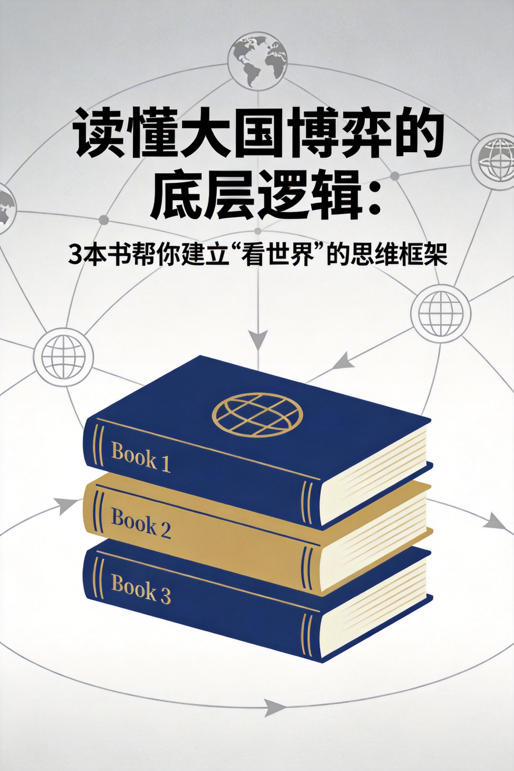 读懂大国博弈的底层逻辑：3本书帮你建立"看世界"的思维框架