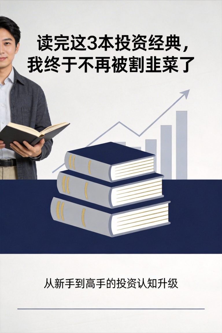 读完这3本投资经典，我终于不再被割韭菜了